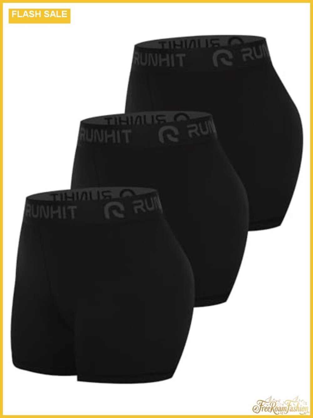 3 Inch Compression Shorts for Women 2 Pack Volleyball Spandex Workout Yoga